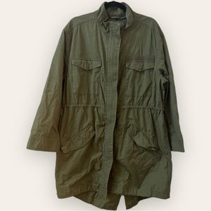 GAP - Army Green Utility Lightweight Long Coat
Parka Jacket